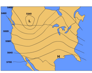 500 mb surface